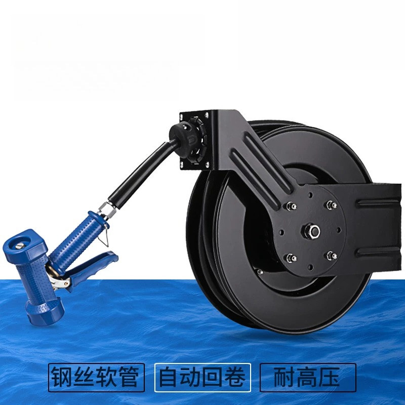 Reel Oil - Automatic Telescopic Reel, Strong Industrial Spring