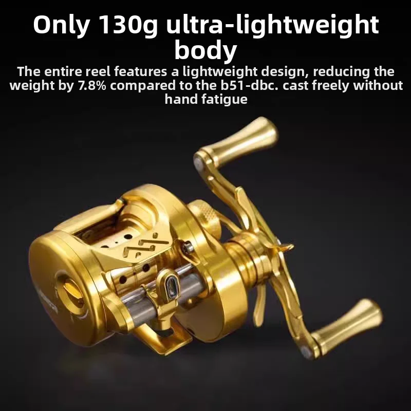 LOONGZE B51MC CNC Metal Micro  - Spincast Reel ulasan dan harga
