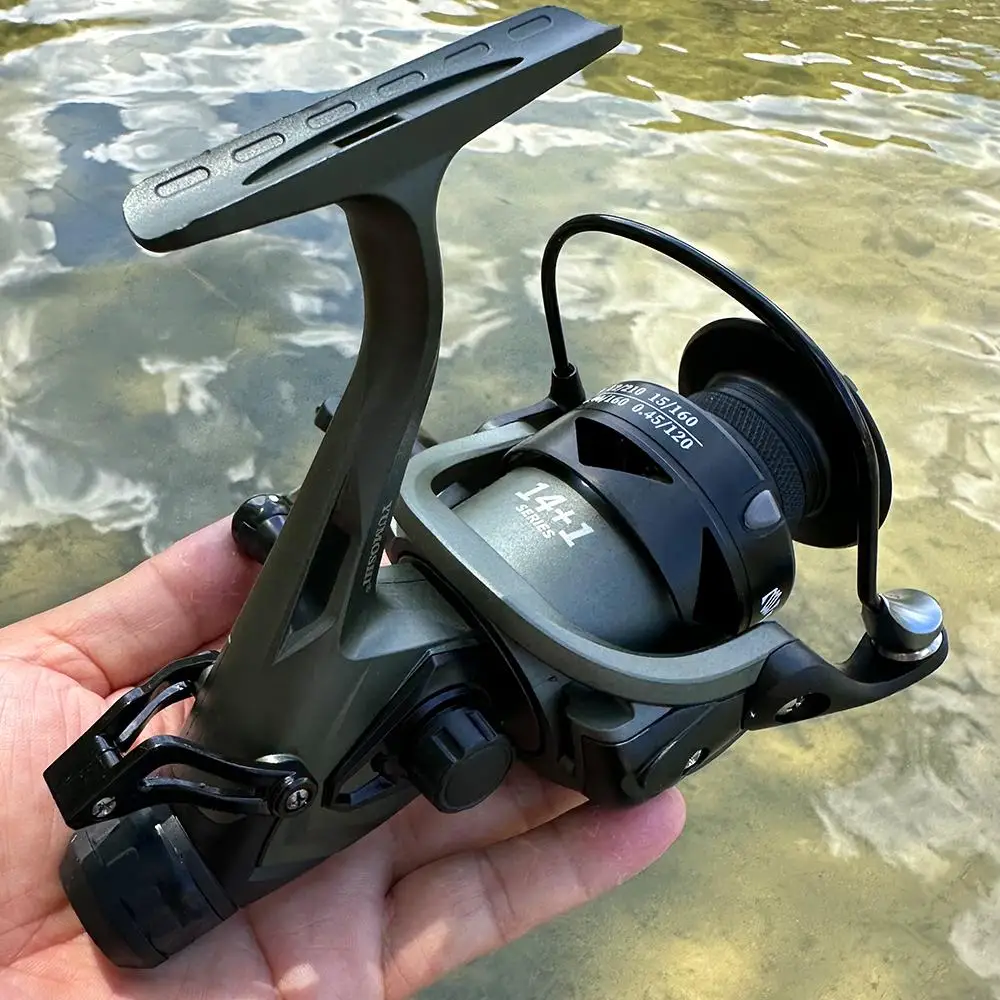 Dual Brake Spinning Reel Light - Trolling Reel ulasan dan harga