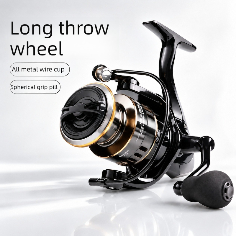 Lure Fishing All-Metal Spinnin - Trolling Reel ulasan dan harga