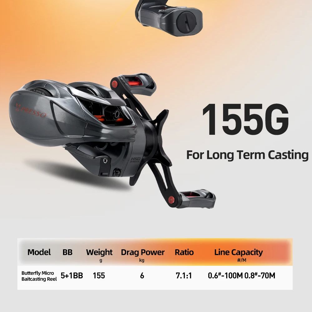 HASIDA BFS Carbon Fiber Fishin - Spincast Reel ulasan dan harga