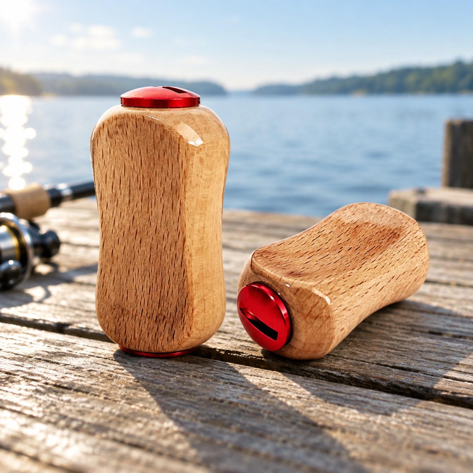 Lightweight Rosewood Reel Knob - Baitcasting Reel ulasan dan harga